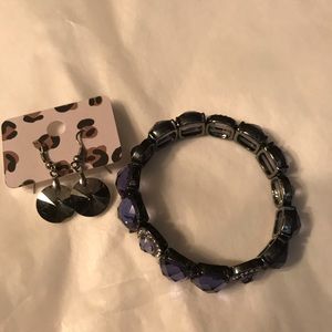 Earring and Bracelet Set